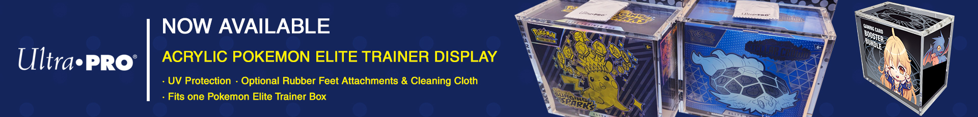 ULTRAPRO 2024 POKEMON ETK DISPLAY BOX